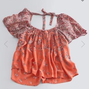 Daytrip woven floral top